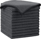 AIDEA Microfiber Cleaning Cloth-12PK, Soft Microfiber Towels by AIDEAHOME