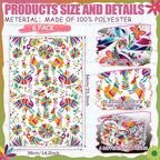 Breling Set of 6 Mexican Kitchen Towels Dia De Los Muertos Decorations Mexican - Image 2