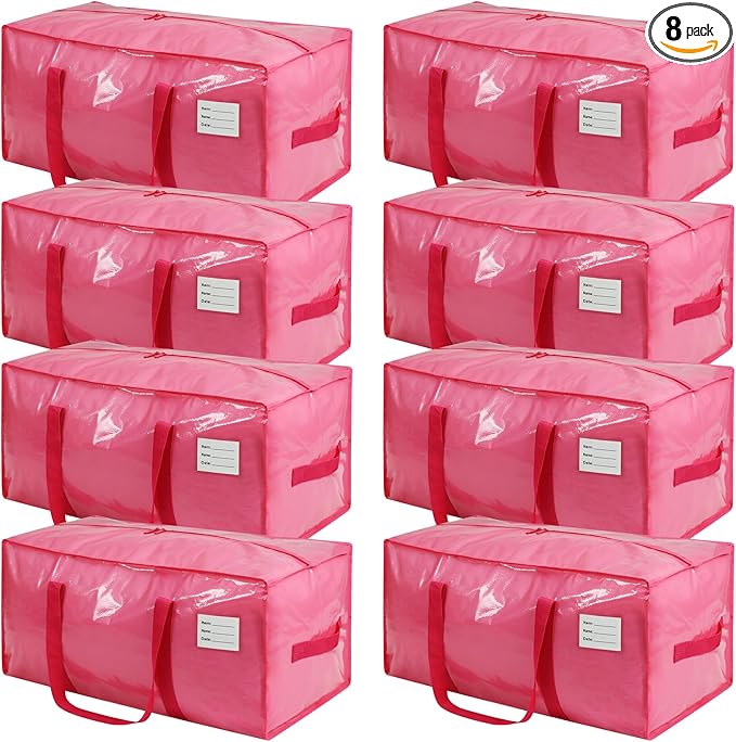 8 Pack Extra Heavy Duty Large Moving Bags by VTSVTS