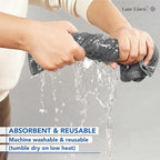 Grey Hand Towels for Bathroom - Image 6
