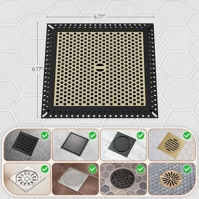 Not Moving Shower Drain Hair Catcher, Effective Hair Catcher Shower Drain - Image 3