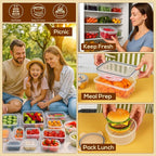 50 PCS Thicker Food Storage Containers - Image 8