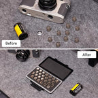 JJC CR1/3N Battery Case Holder Storage, Water-Resistant Anti-Lost, Button Coin - Image 2