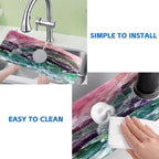 Green Purple Fluorite Dish Drying Mat - Image 5
