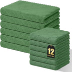 Homaxy Kitchen Towels and Dishcloths Set, 10 x 10 and 13 x 19 Inches, No Lint by Homaxy