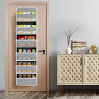 Univivi Door Hanging Organizer Nursery Closet Cabinet Baby Storage - Image 6