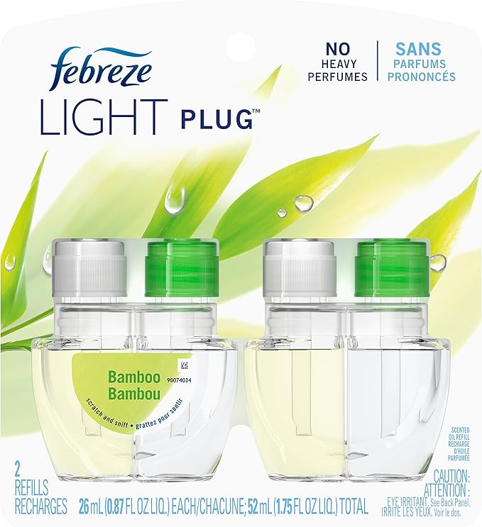 Febreze LIGHT Fade Defy PLUG Air Freshener, .87 fl. oz. Oil Refill - Image 10
