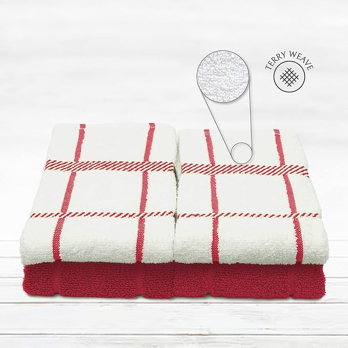 100% Cotton Terry Dish Cloth & Dish Towel - Image 3