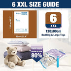 XXL Jumbo 47''X35'' Vacuum Storage Space Bags Extra Large - Image 2