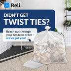 Reli. 40 to 45 Gallon Trash Bags Heavy Duty | 125 Trash Bags - Image 6