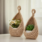 Honeydak Boho Decor Hanging Wall Baskets - Image 5