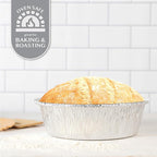 20Plasticpro 7'' Inch Round Tin Foil Pans Disposable Aluminum, Freezer & Oven - Image 3