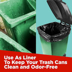 ToughBag 64-65 Gallon Trash Bags Heavy Duty, 50 x 48” Large Black Garbage Bags - Image 5