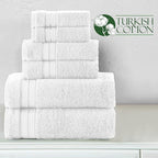 Elegant Comfort Luxury 6-Piece Towel Set, Premium Soft 100% Turkish Cotton - Image 5