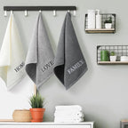 3 Pcs Farmhouse Decorative Hand Towels - Image 6