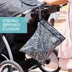 Bumkins Waterproof Wet Dry Bag for Baby, Swim Suit, Cloth Diapers, Pump Parts - Image 4