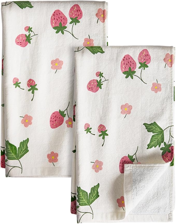 Cotton Kitchen Towels Set of 2 by MissAdola