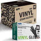 Vinyl Disposable Exam Gloves by Supmedic
