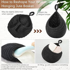 Honeydak Boho Decor Hanging Wall Baskets - Image 5