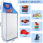 SPINFOX 2 Pack Over the Door Laundry Hamper, Hanging Basketball Laundry Hamper - Image 4