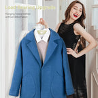 IEOKE Velvet Hangers 50 Pack: Felt Clothes Hangers Heavy Duty Shirt Sweater - Image 6