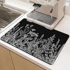 Dish Drying Mat for Multiple Usage. Super Absorbent, Easy clean, Quick dry - Image 2