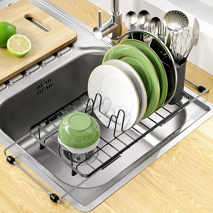 Extendable Dish Drying Rack Small by CosyPic