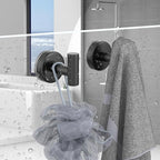 Suction Cup Hooks for Shower, Stainless Steel Towel Hooks for Bathroom Wall - Image 2