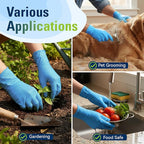 Nitrile Gloves, Food Safe Disposable Gloves Latex Free - Image 6