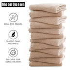 MOONQUEEN Microfiber Facial Cloths Fast Drying Washcloth 12 Pack - Image 4