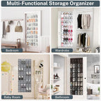 40-Pocket Over the Door Shoe Organizer - Image 7