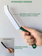 New Crevice Cleaning Brush, Hard-Bristled Washing Brush, Corner Edge Cleaning - Image 3