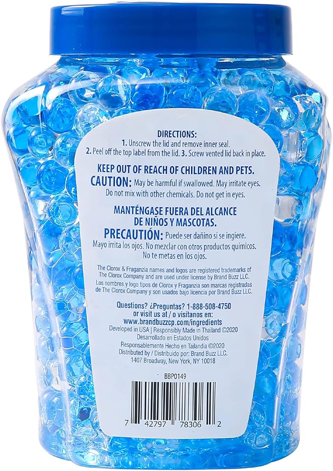 Clorox Fraganzia Crystal Beads Air Freshener, Long Lasting Room Deodorizer and - Image 3