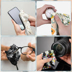 6 PCS Glasses Cleaning Cloth Eyeglass Lens Cleaning Cloth Eyeglasses Wipes - Image 6