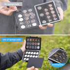 JJC CR2032 Battery Case Holder Storage, Water-Resistant Anti-Shock, Coin Cell - Image 4