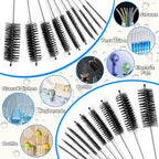 Cleaning Brushes Set, 10 Pieces 8 Inch Nylon Tube Brush + 60 Inch Flexible Long - Image 4