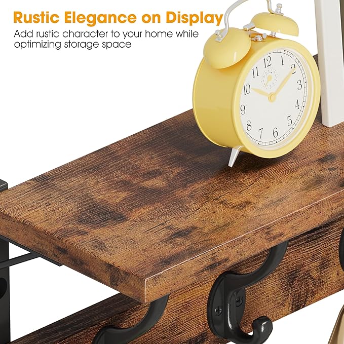 Homeiju 28.7" Coat Rack Wall Mount - Image 6