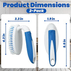 PHYEX Scrub Brush, 2 Pack Household Cleaning Brushes - Image 2