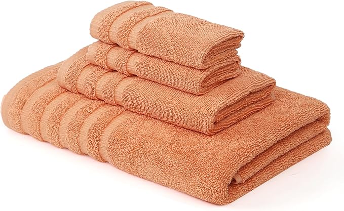 Modern Threads Oxford 6-Piece 100% Cotton Towel Set – Yarn Dyed Jacquard & - Image 7