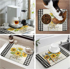 Summer Sunflower Dish Drying Mats - Image 7