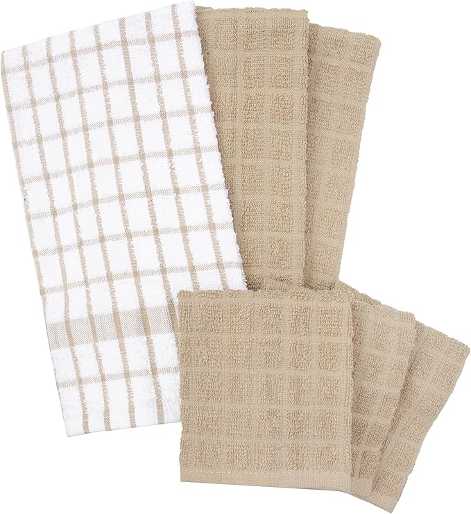 Ritz Premium Kitchen Towel and Dish Cloth Value Set: Highly Absorbent, Super - Image 2