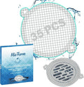 Hair Catcher Shower Drain Disposable Mesh Stickers, 35 Pack by FacialSpongeHairCatcherPortionControlContainerandMore