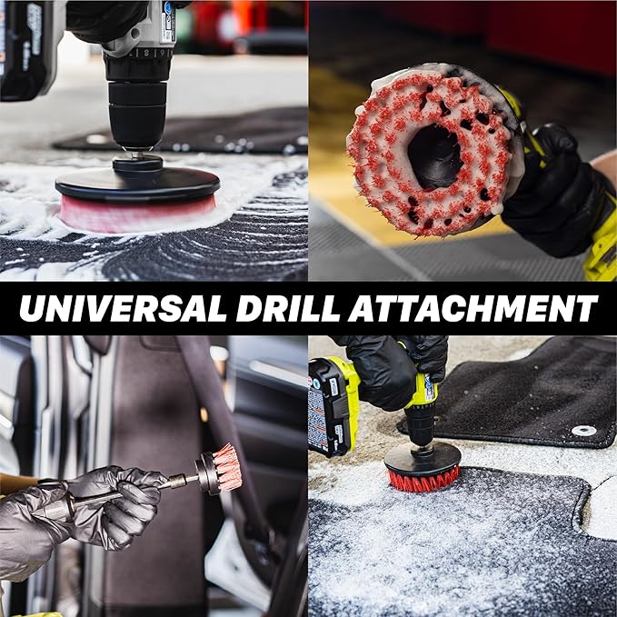 Maxshine 4" Universal M8 Medium-Duty Drill Brush - Image 7