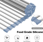NEZUIBAN Dish Drying Rack with Roll Up and Over Sink - Image 6