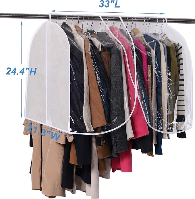 SLEEPING LAMB Extra Large Hanging Garment Rack Cover Storage - Image 5
