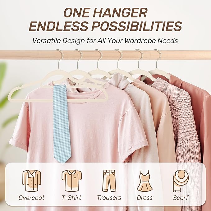 Premium Velvet Hangers 30 Pack - Image 6