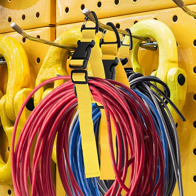 12 Pack 17 Inch Adjustable Extension Cord Holder Organizer - Image 5