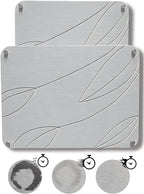2 PCs Nesting Stone Drying Mat for Kitchen Counter by CraftyWitty