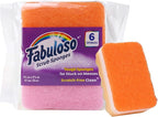 Fabuloso Scratch-Free Kitchen Dish Sponges, Rainbow Cellulose Scrubber Sponge by Colgate-PalmoliveCommercial
