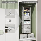 Vailando 6-Shelf Hanging Closet Organizer - Image 6